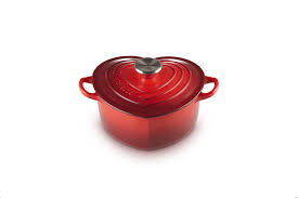 Le Creuset Cocotte "Coeur" 20cm/2L - Cerise